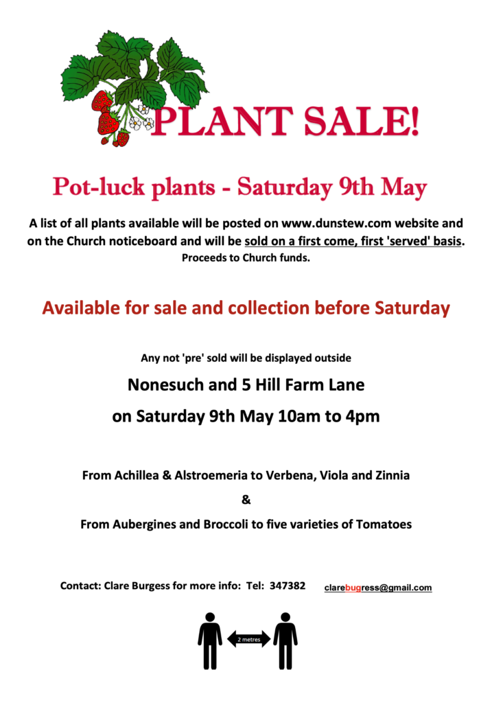 Pot-luck Plant Sale