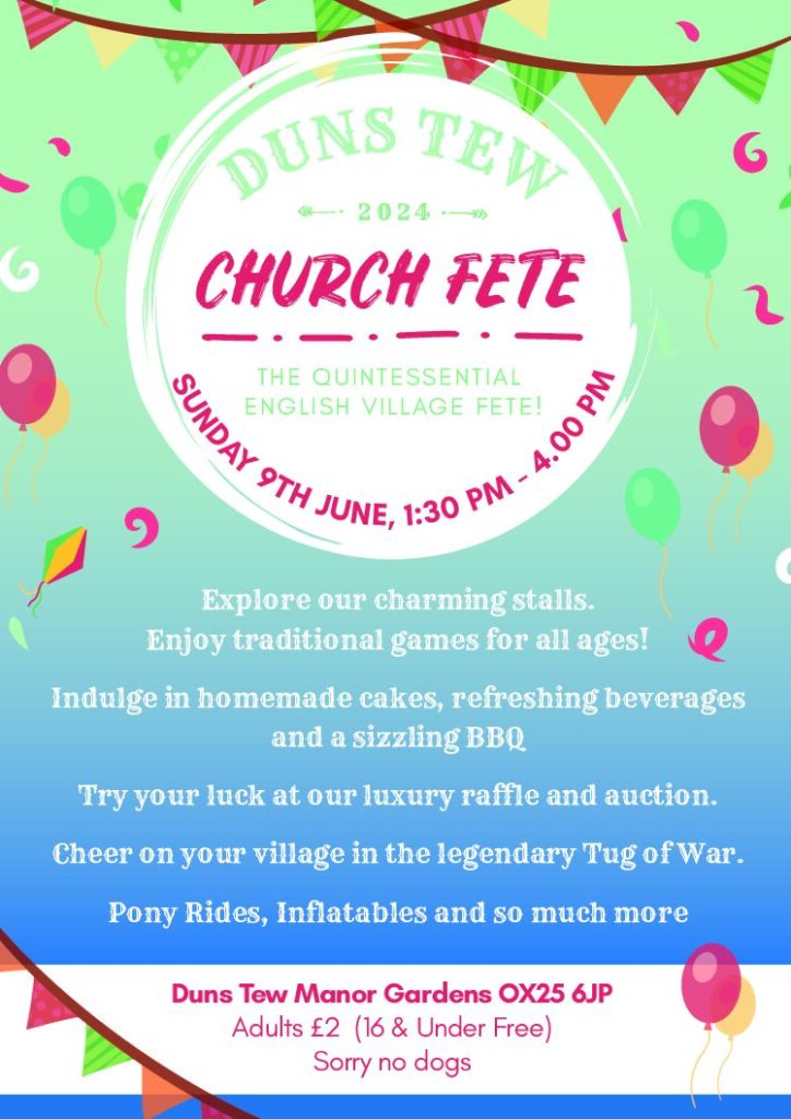 Duns Tew Fete - 9 June 2024